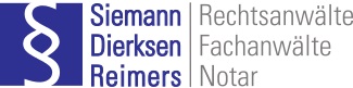 Kanzlei Siemann Werner Siemann, Birgit Dierksen, Max Reimers und Stefan Siemann Logo